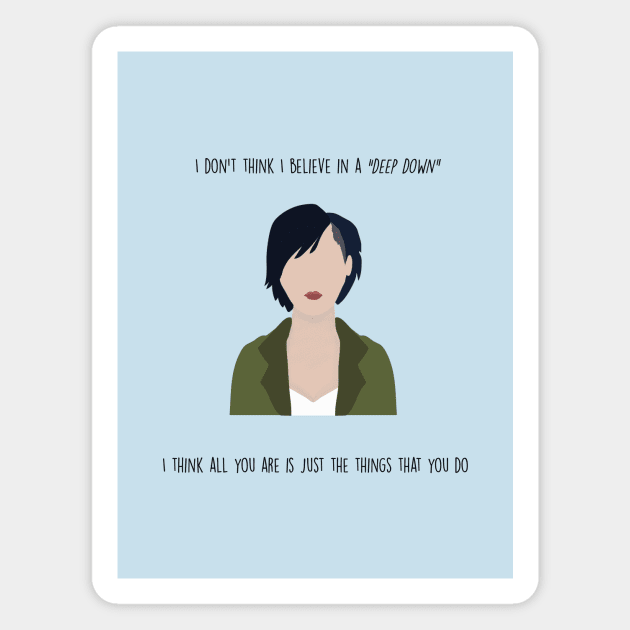 Diane Nguyen Magnet by wackyposters